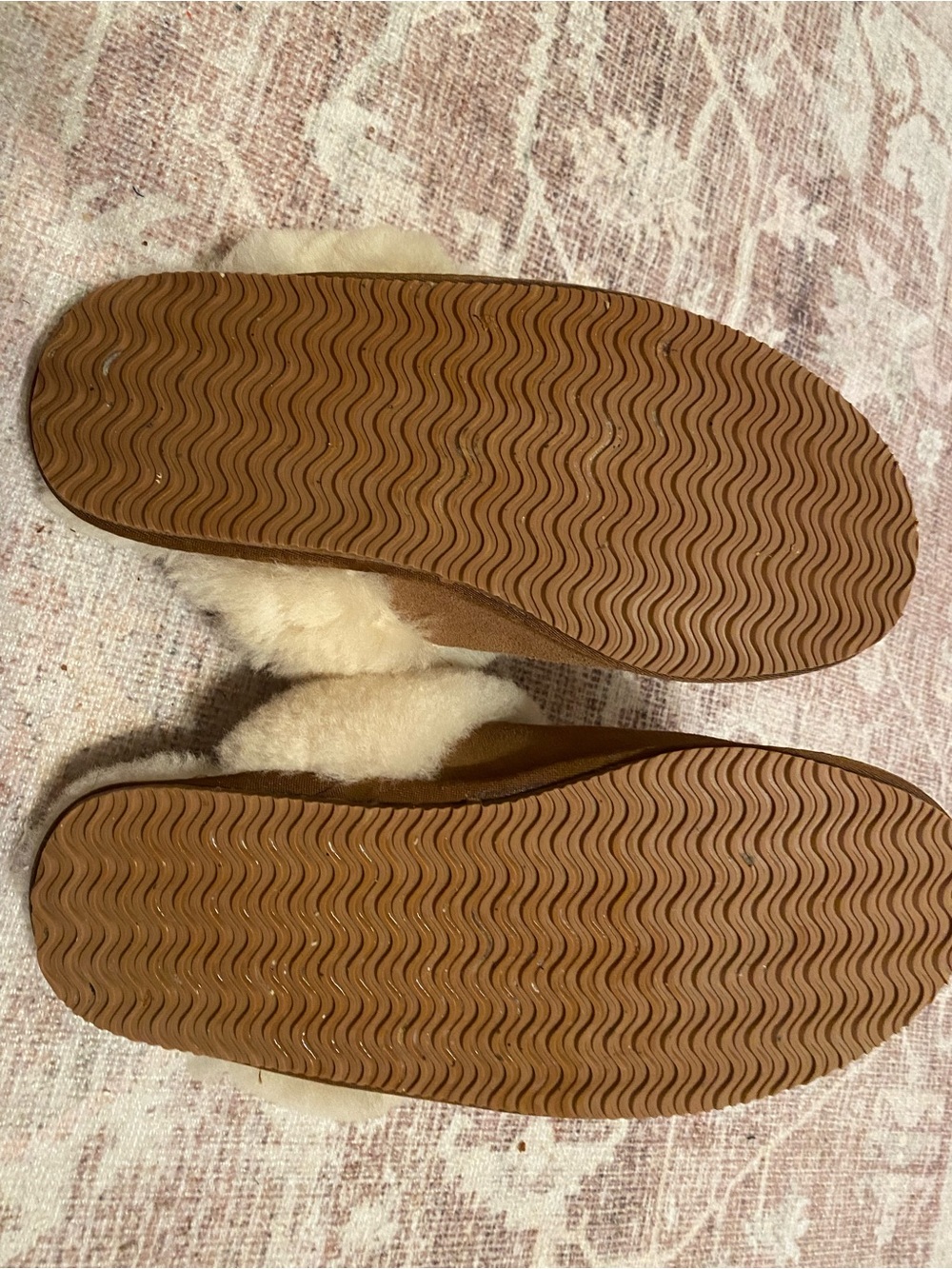 Quince Australian Shearling-Lined Scuff Slipper in Pecan Size 10 - Picture 9 of 9
